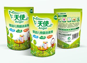 天使洗滌系列 從嬰幼兒到餐具的全方位日用品包裝設計創(chuàng)新